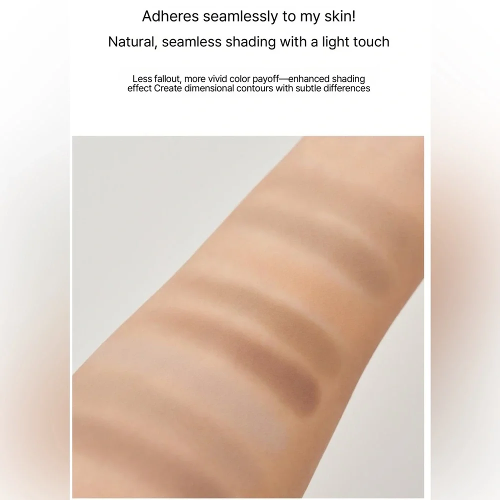 Peripera 02 Deep Brown V Shading Palette- lightweight contour powder palette